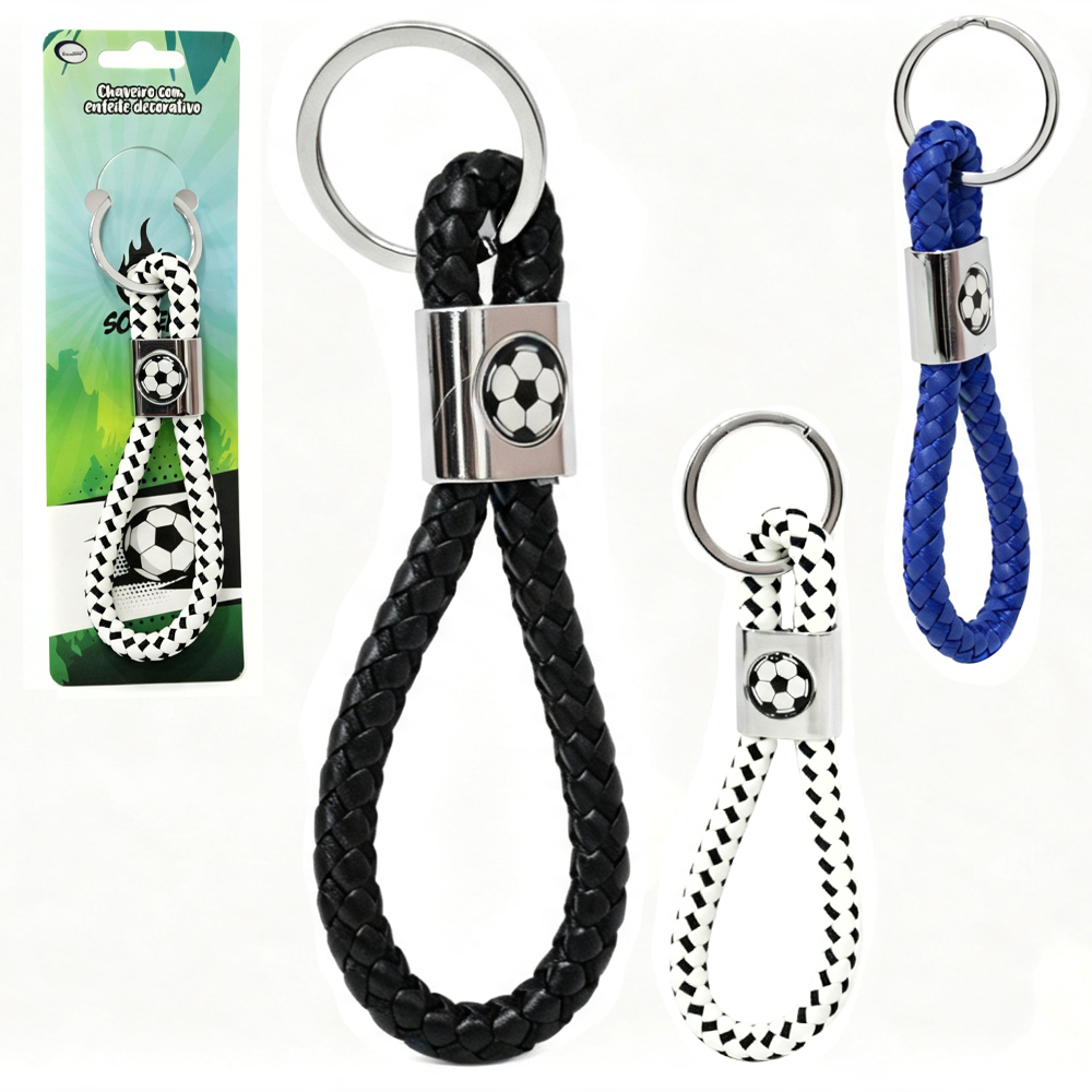 CHAVEIRO DE METAL ENFEITE DECORATIVO SOCCER