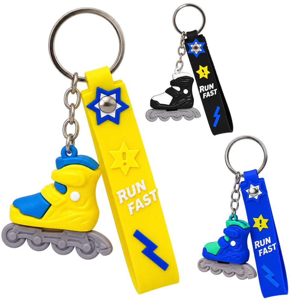 CHAVEIRO EMBORRACHADO DE PVC TENIS