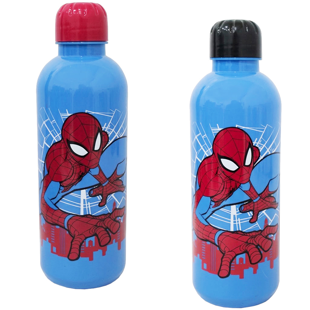 GARRAFA SQUEEZE DE PLASTICO PET REFIL HOMEM ARANHA / SPIDER MAN 600ML