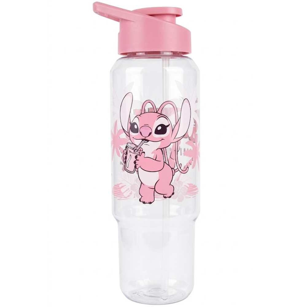 GARRAFA SQUEEZE DE PLASTICO PET CONSOLE ANGEL COM TAMPA E ALCA 1L