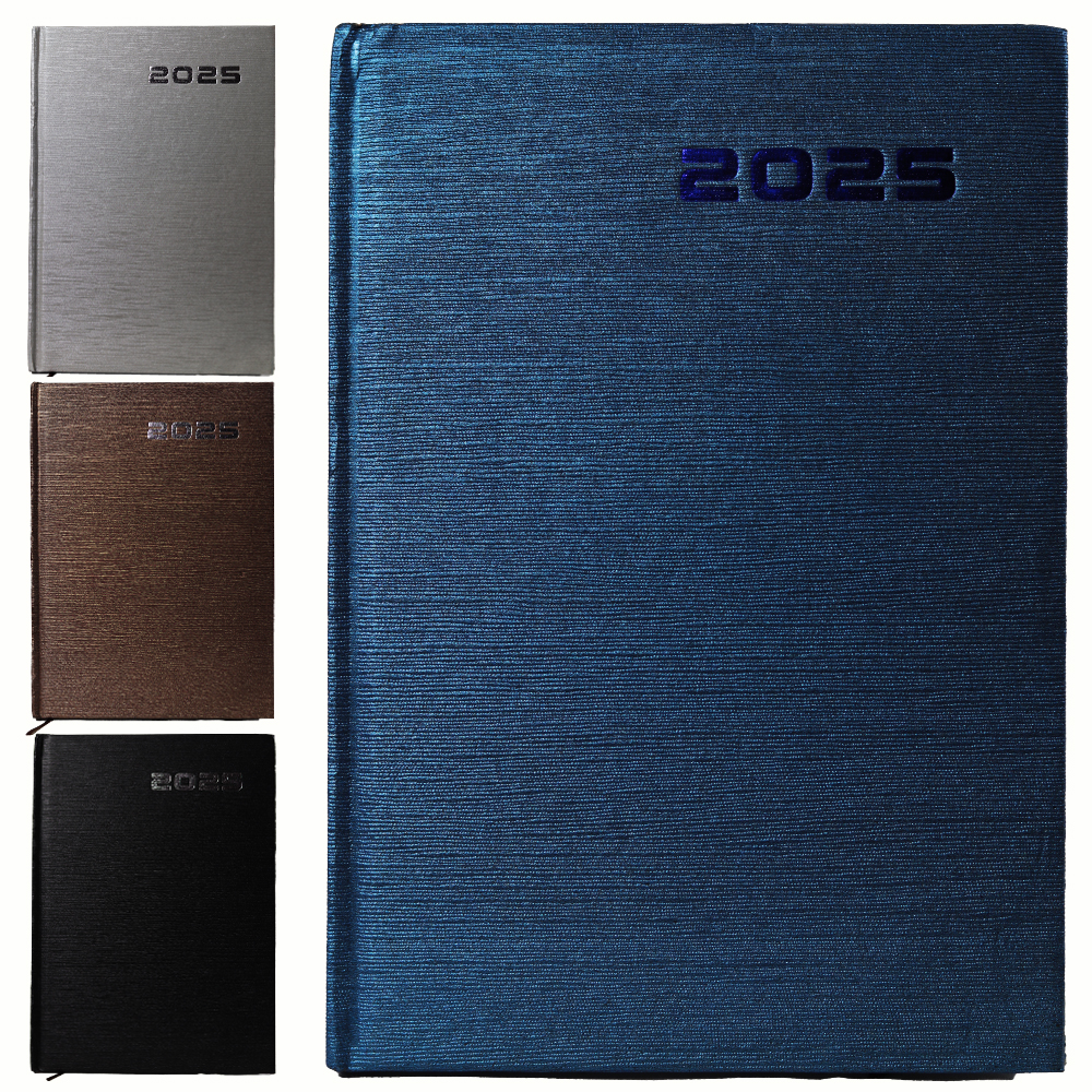 AGENDA 2025 CAPA DURA EXECUTIVA A5 COLORS 168 FOLHAS 21X14,5CM