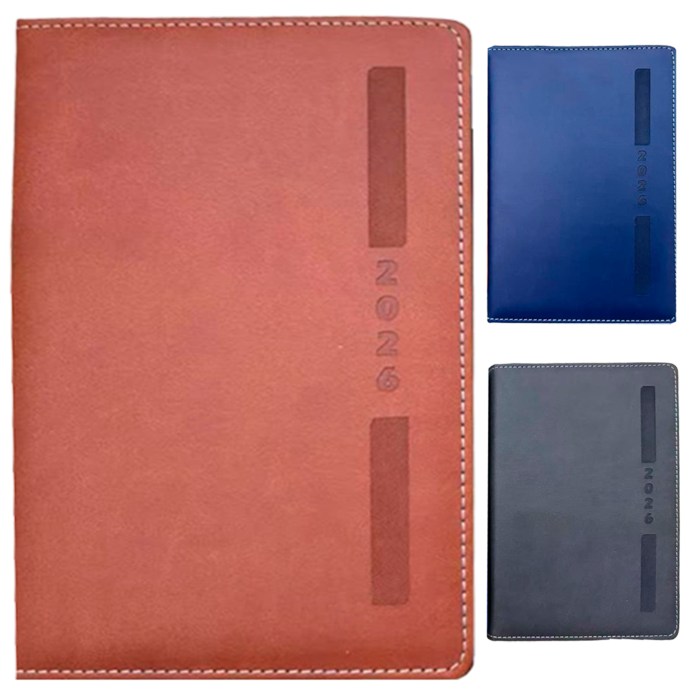 AGENDA 2026 CAPA DURA EXECUTIVA 168 FOLHAS 21X14,5CM