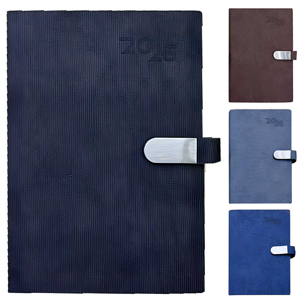 AGENDA 2026 EXECUTIVA COM FECHO MAGNETICO 168 FOLHAS 21X14,5CM