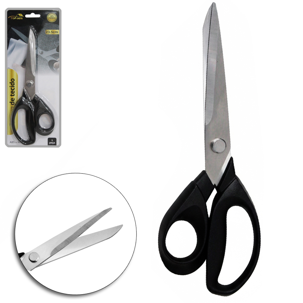 TESOURA MULTIUSO DE INOX TOP CASA 9,5'' 23.5CM
