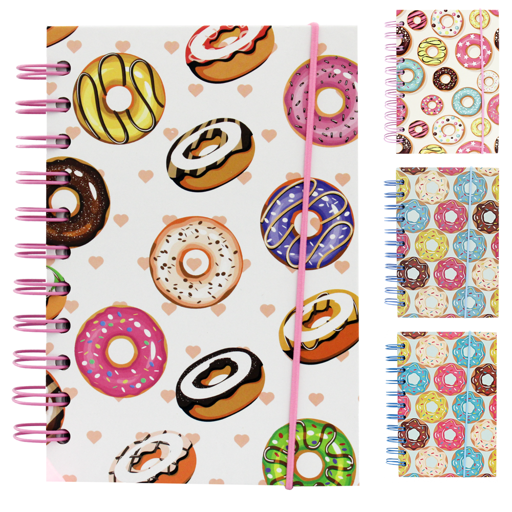 CADERNO CADERNETA / BLOCO DE ANOTACAO ESPIRAL 160 FOLHAS 14,8X10,5CM