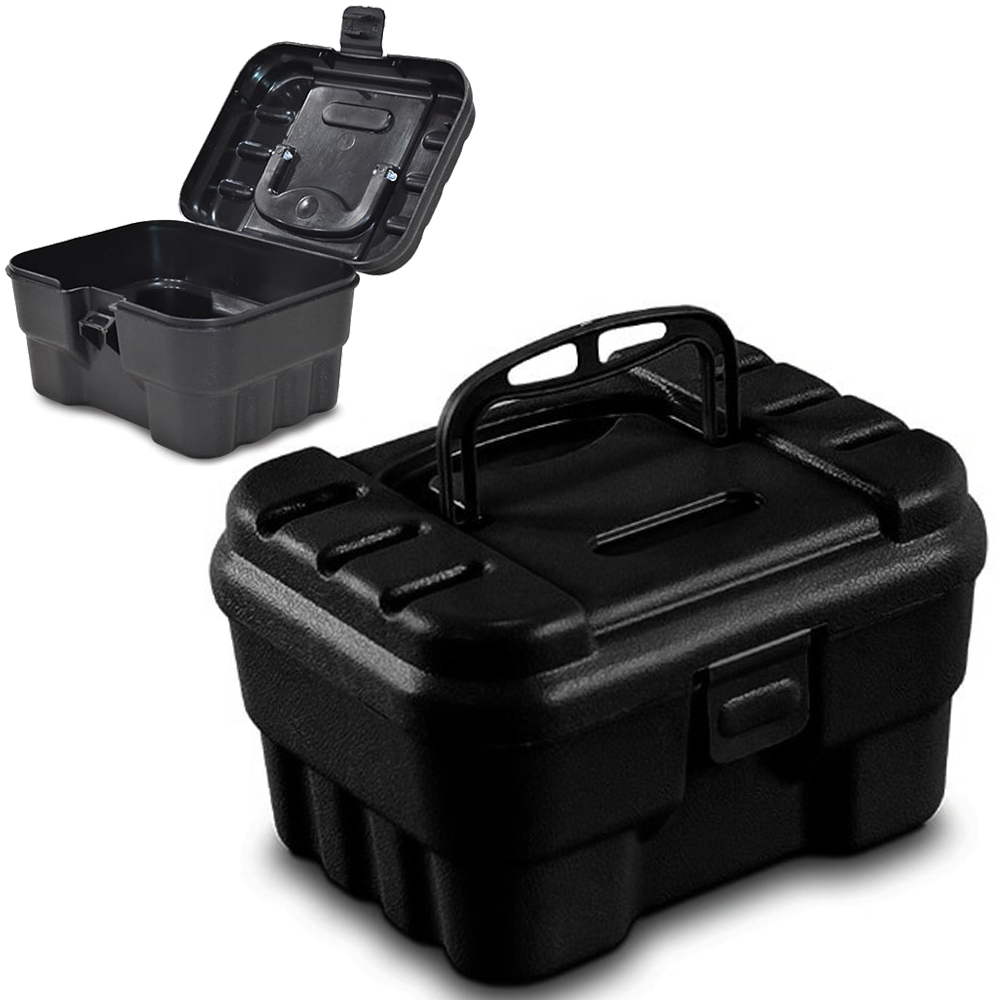 MALETA DE PLASTICO ORGANIZADOR E PORTA OBJETOS PRETO 1L 6'' 15,5X12X9CM