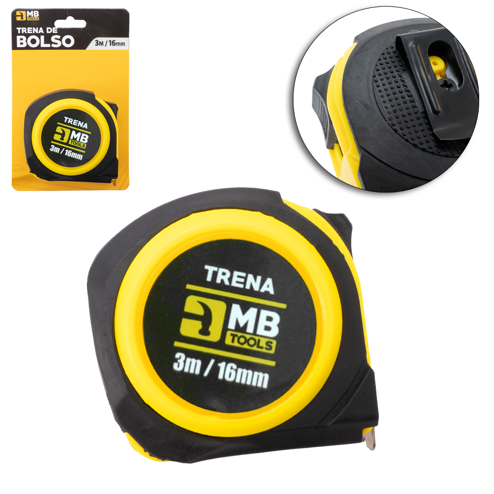 TRENA AUTOMATICA COM TRAVA 3MX16MM MB TOOLS