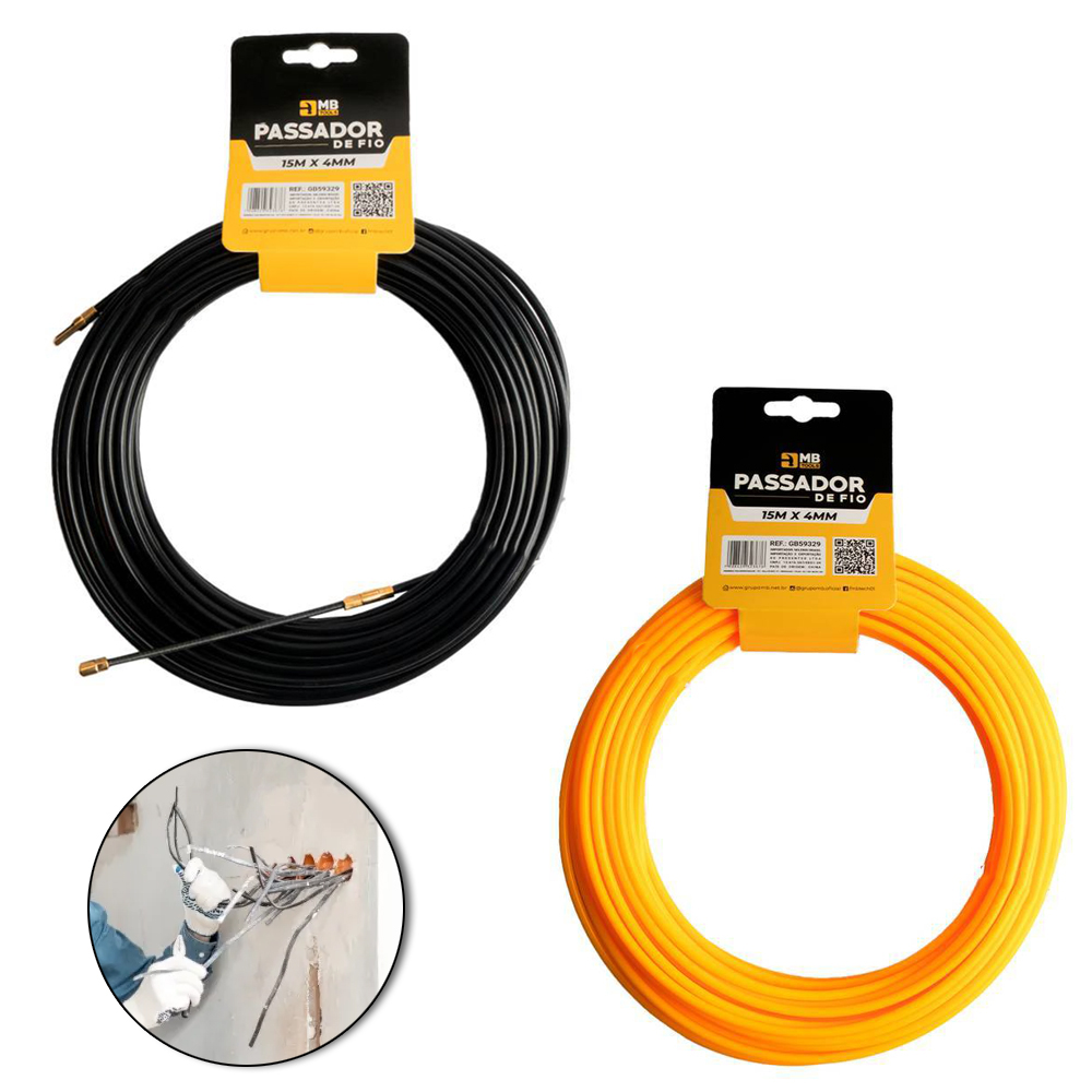 PASSADOR DE FIO DE NYLON 4MMX15M MB TOOLS