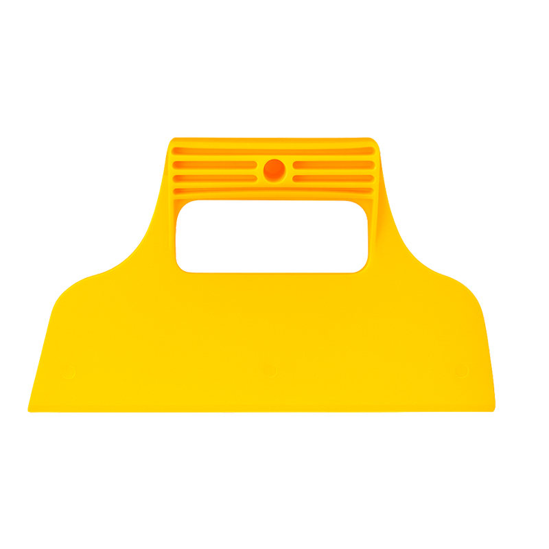 ESPATULA DE PLASTICO LISA PARA PINTURA AMARELO 23X12,5CM MB TOOLS