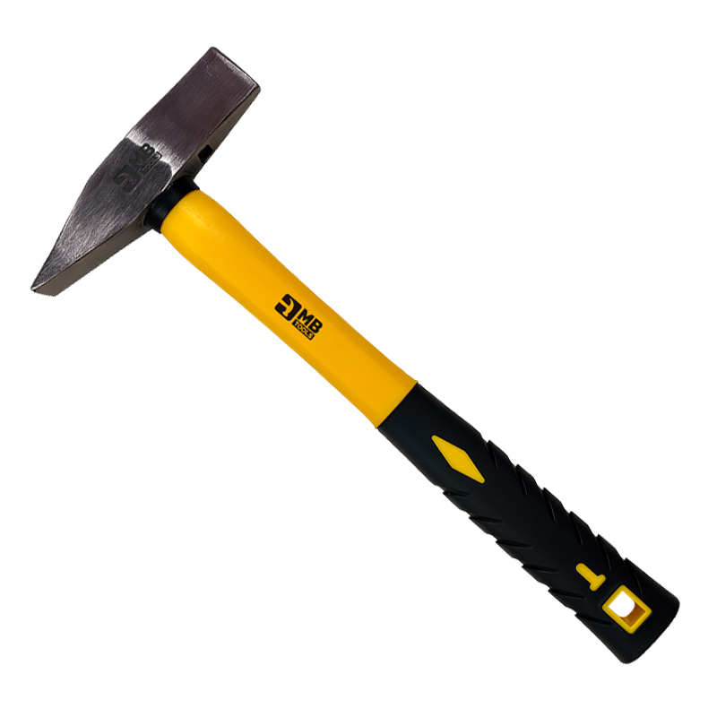 MARTELO DE SERRALHEIRO CABO EMBORRACHADO 500G 25MM 34CM MB TOOLS