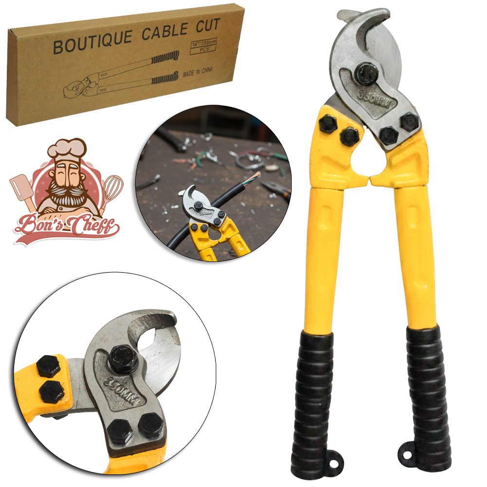 ALICATE CORTADOR DE CABO 350MM CABO EMBORRACHADO 33,5X8CM