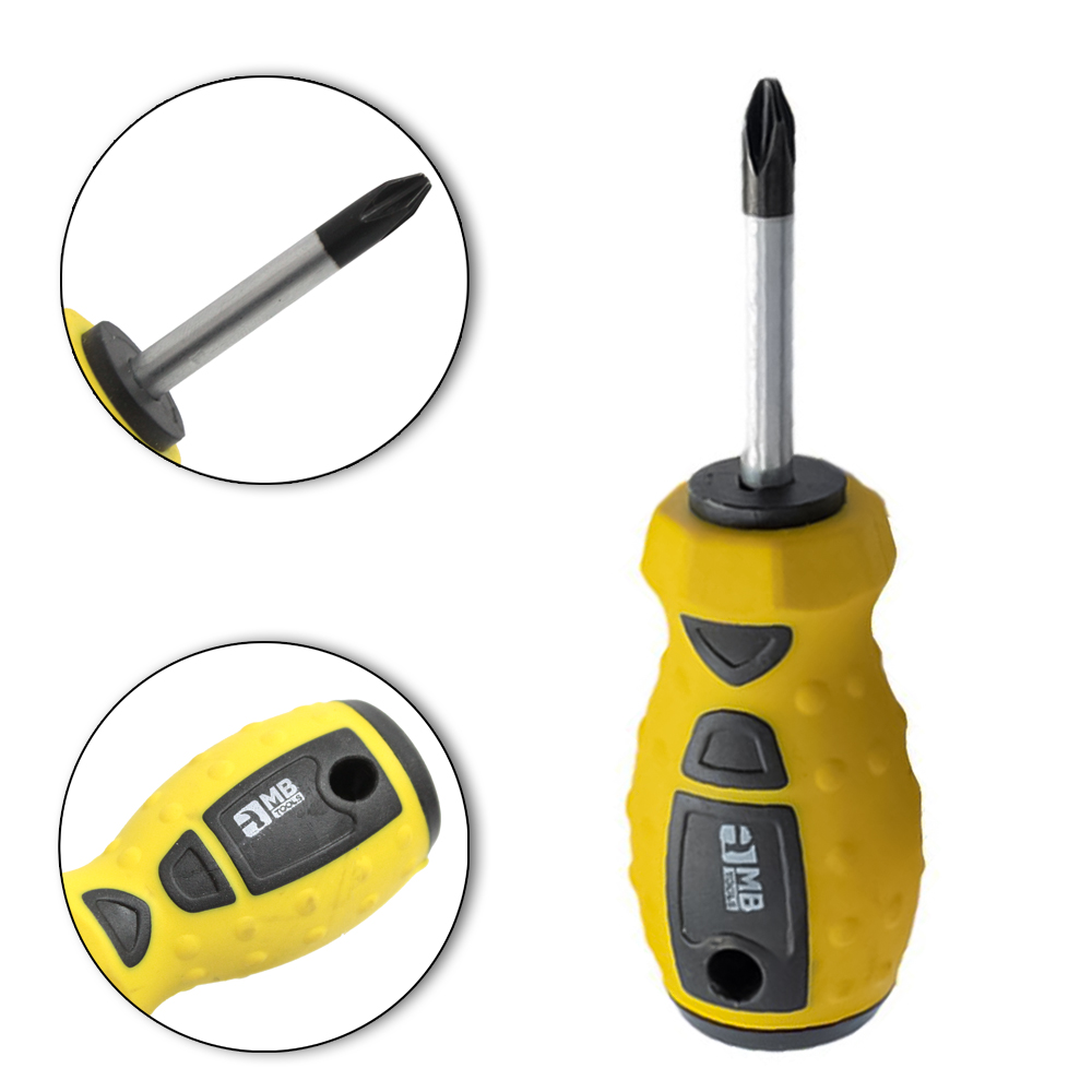 CHAVE TOCO DE PHILIPS PROFISSIONAL COM PONTA IMANTADA + CABO EMBORRACHADO 5MM 2'' MB TOOLS