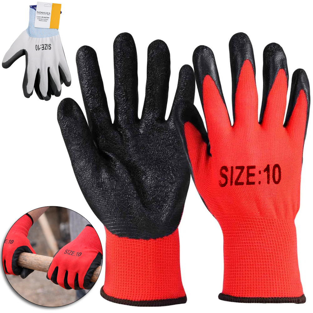 LUVA DE MALHA EMBORRACHADA TAMANHO UNICO