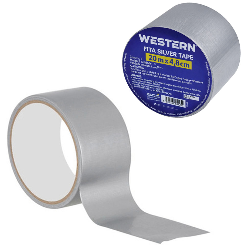 FITA ADESIVA DE ALUMINIO 20MX4,8CM