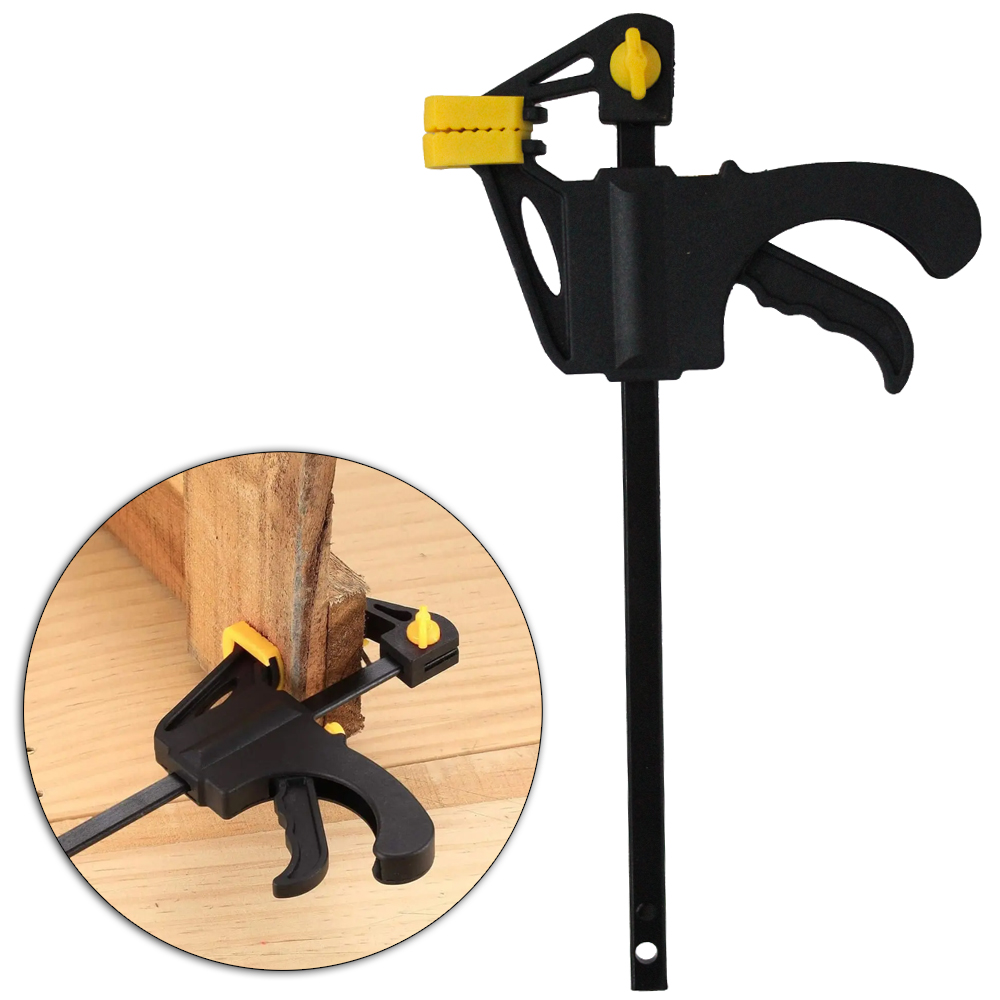 GRAMPO SARGENTO MULTIUSO DE PLASTICO/ACO CARBONO PARA MARCENEIRO 4