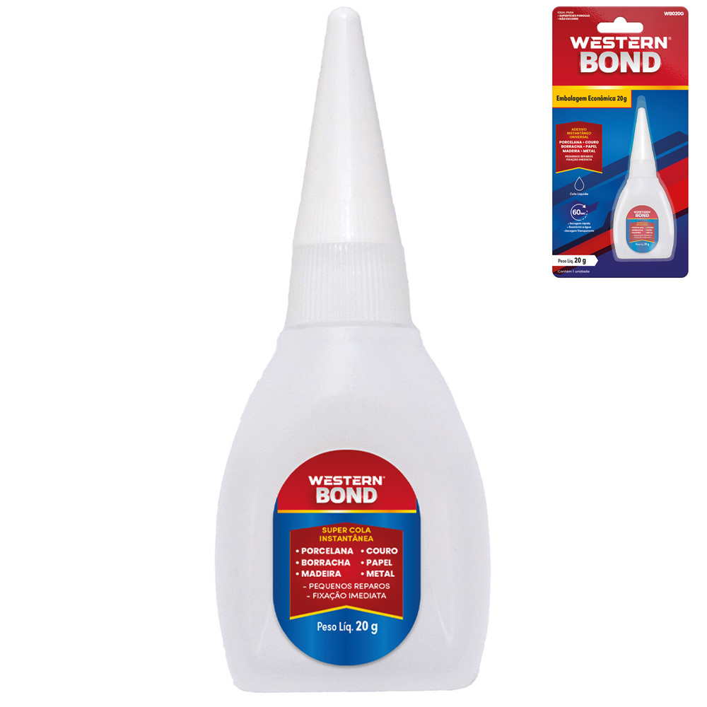 ADESIVO / COLA INSTANTANEA MULTIUSO BOND 20G