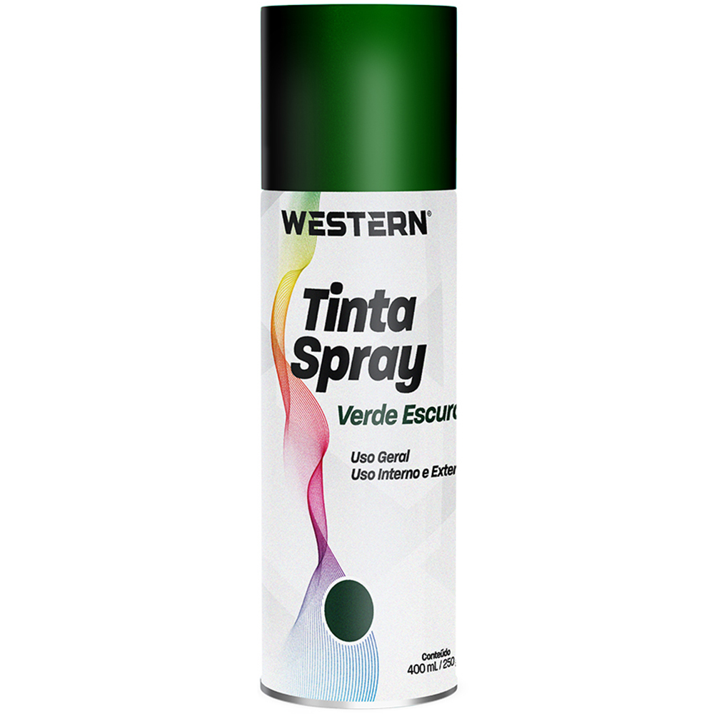 TINTA SPRAY USO GERAL VERDE ESCURO 400ML / 250G