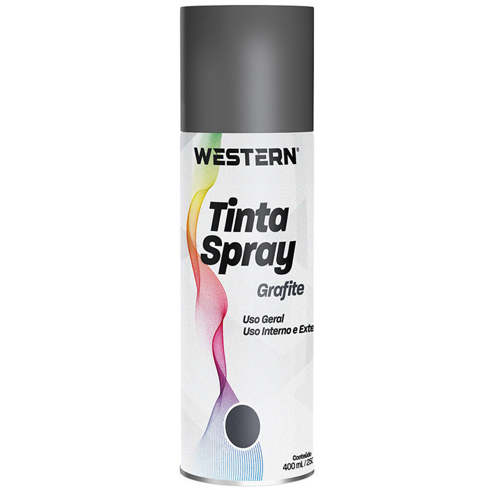 TINTA SPRAY USO GERAL GRAFITE 400ML / 250G