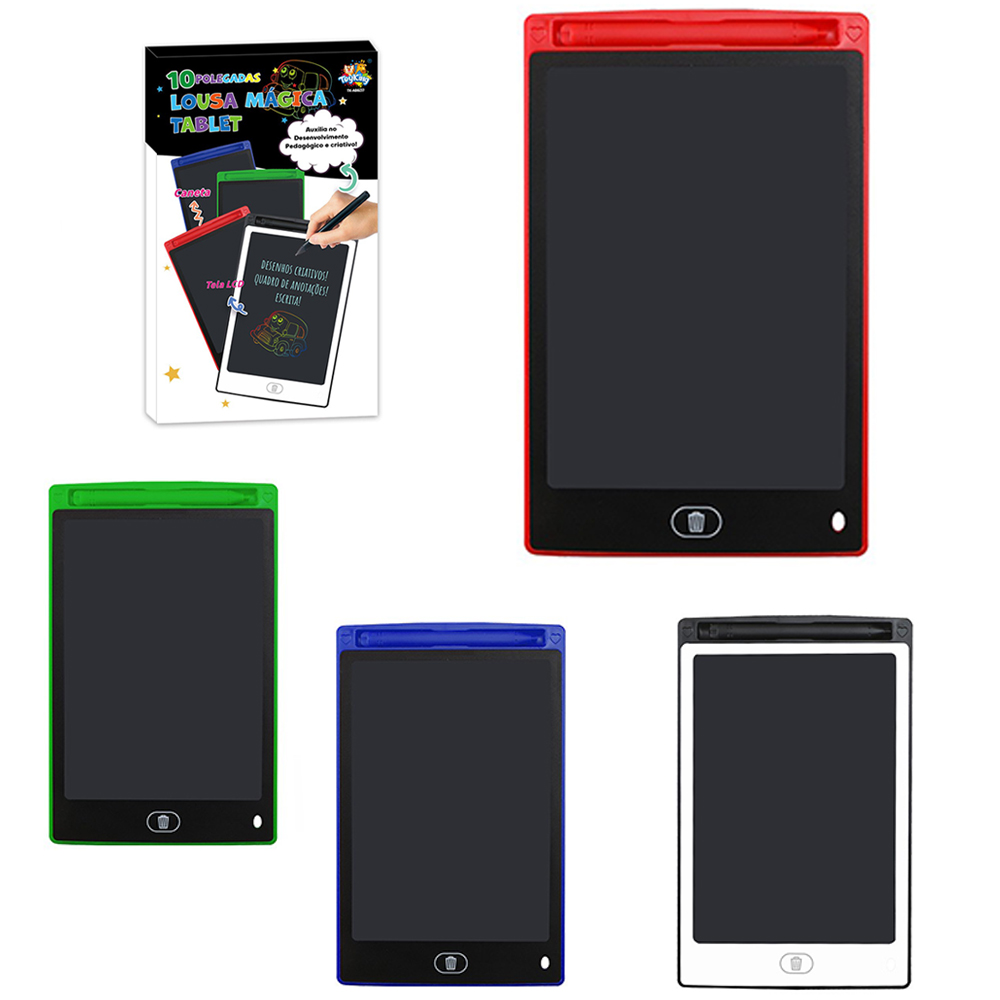 LOUSA MAGICA / TABLET QUADRO LCD COM CANETA A BATERIA 25,5X16,5CM