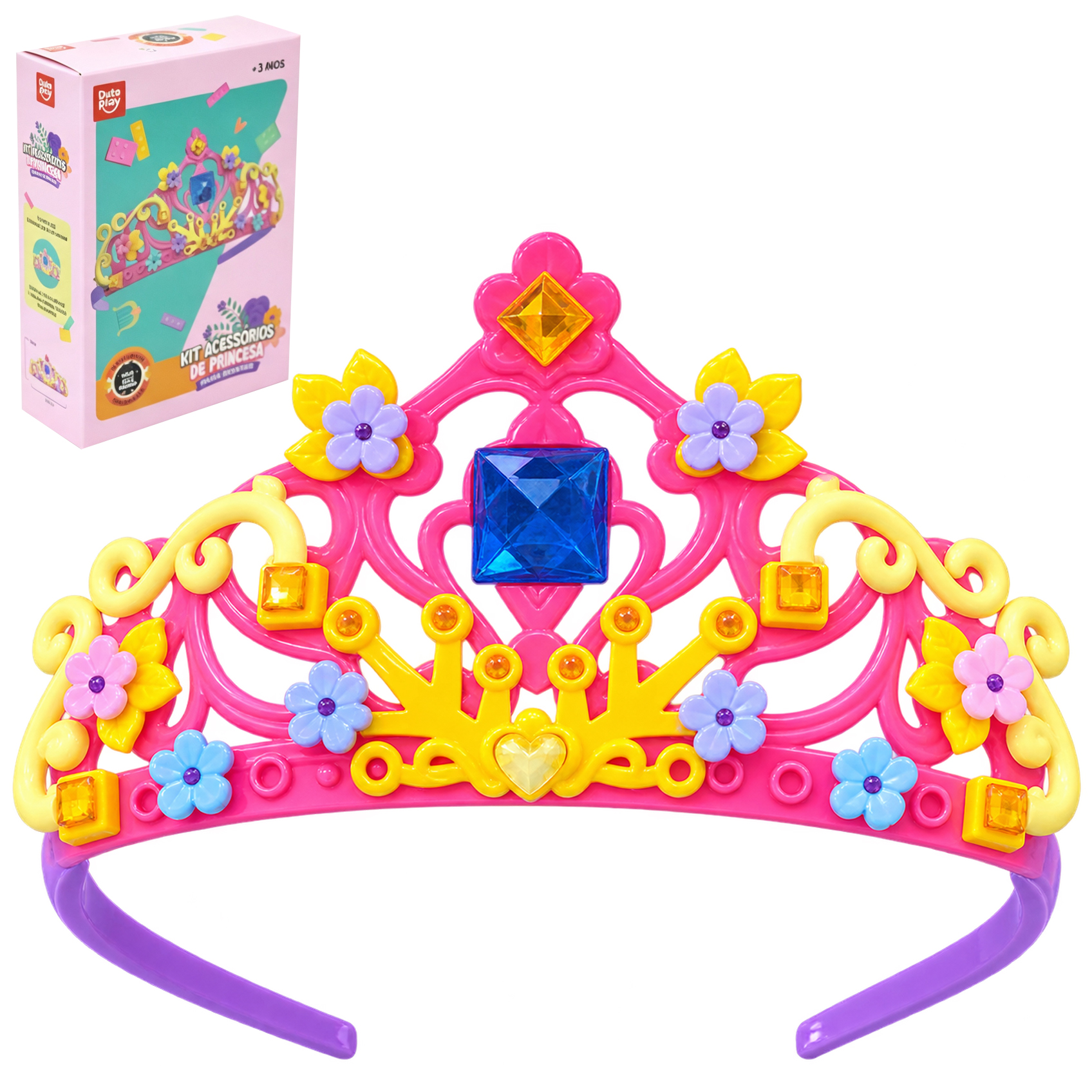BLOCOS DE MONTAR TIARA PRINCESA 29 PECAS TLEG