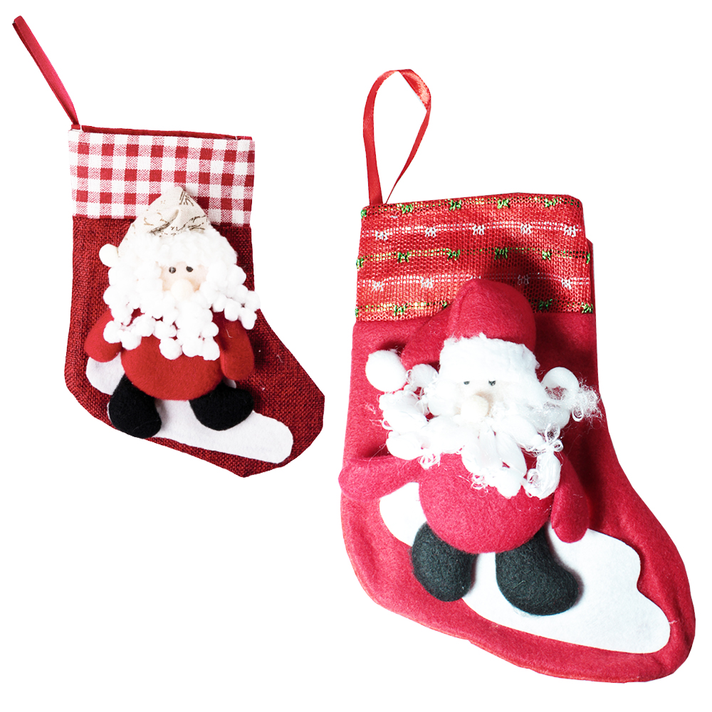 PENDENTE BOTA PAPAI NOEL / BONECO DE NEVE 25X16CM