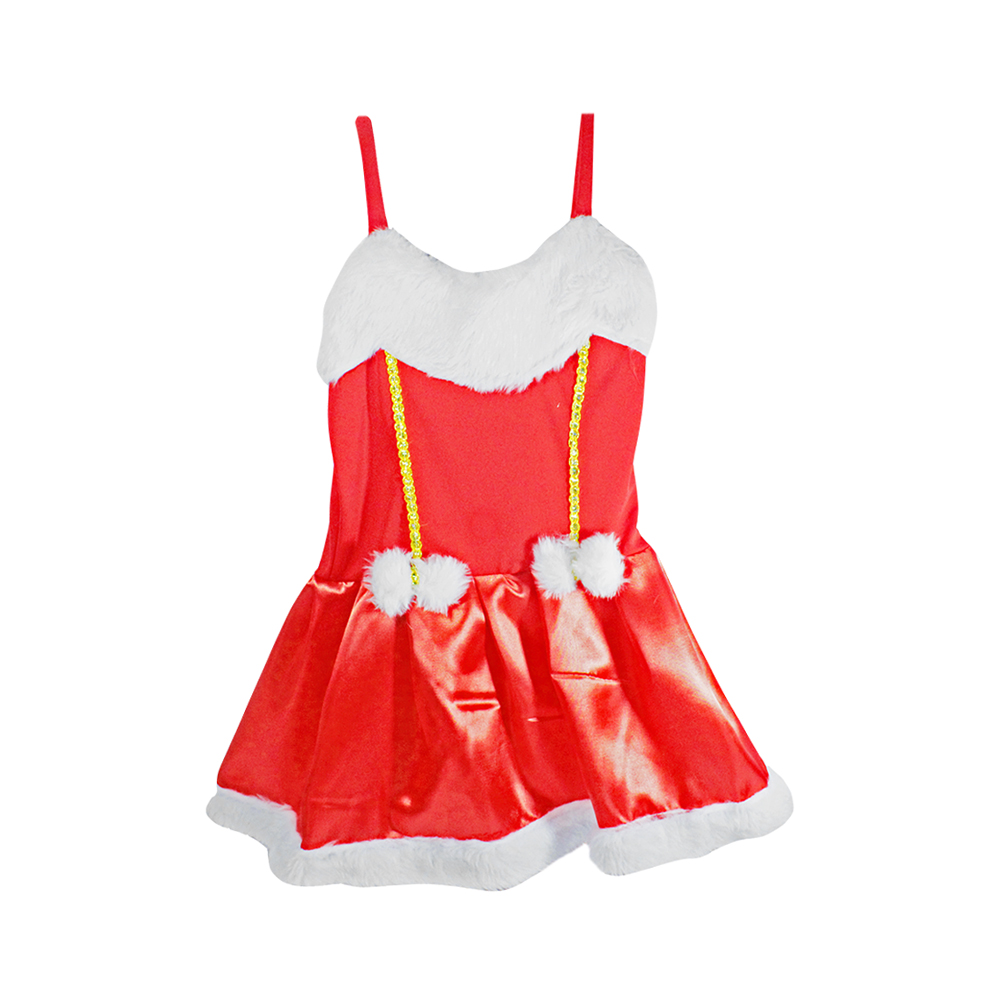 VESTIDO MAMAE NOEL INFANTIL NOELETE TAMANHO P