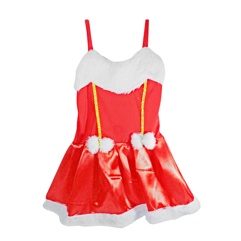 VESTIDO MAMAE NOEL INFANTIL NOELETE TAMANHO M