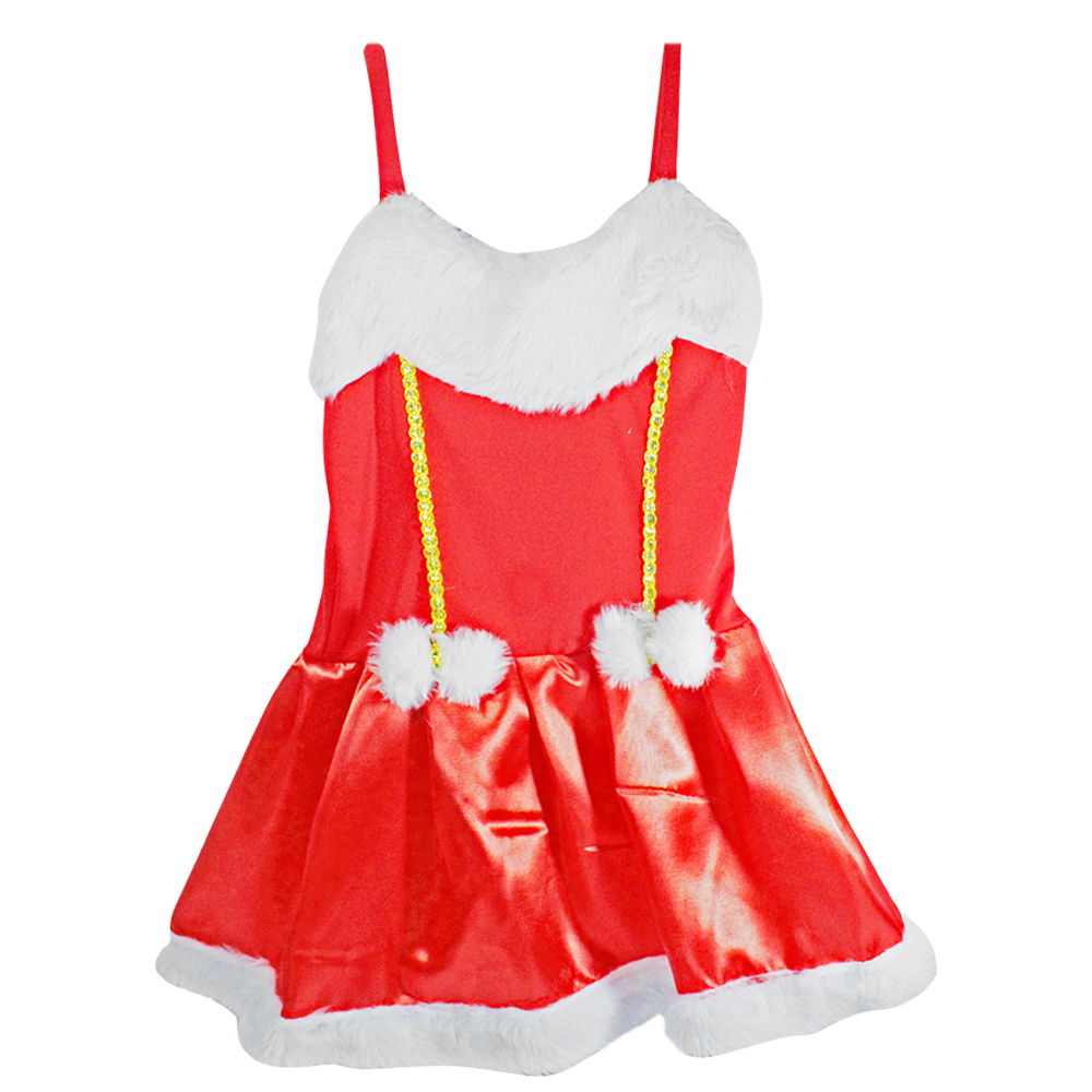 VESTIDO MAMAE NOEL INFANTIL NOELETE TAMANHO G