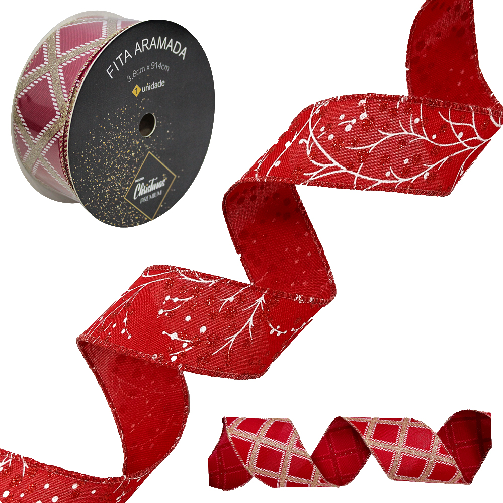 FITA ARAMADO VM COM GLITTER PREMIUM 3,8X914CM DP PLAY