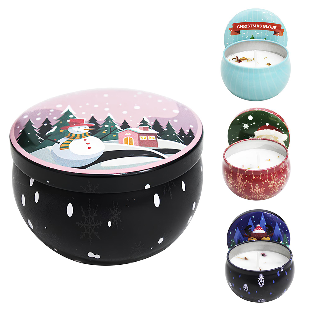 VELA DECORATIVA AROMATICA POTE DE METAL SORTIDOS