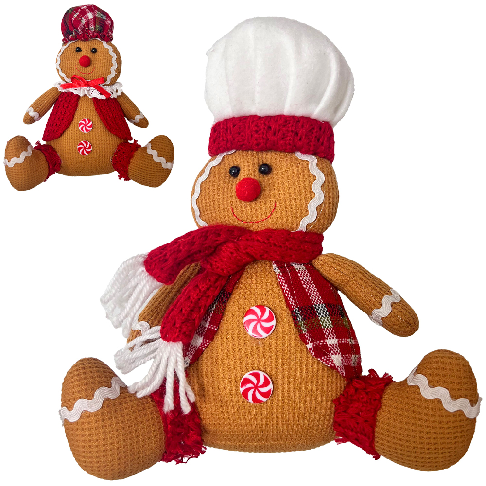 PENDENTE BISCOITO DE GENGIBRE MASTER CHEF SENTADO 24X19CM