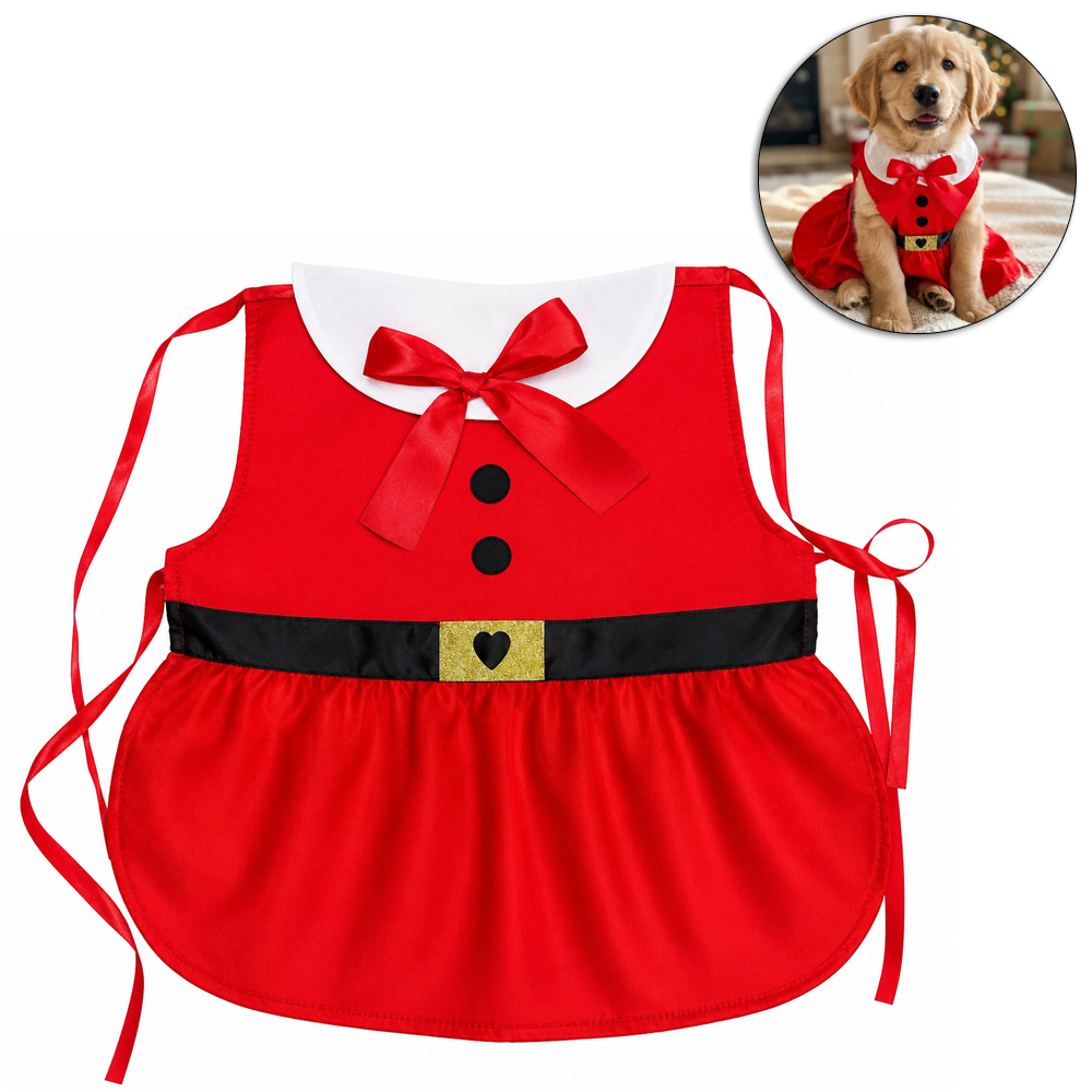 ROUPA PAPAI NOEL PARA PETS 40X39X33CM