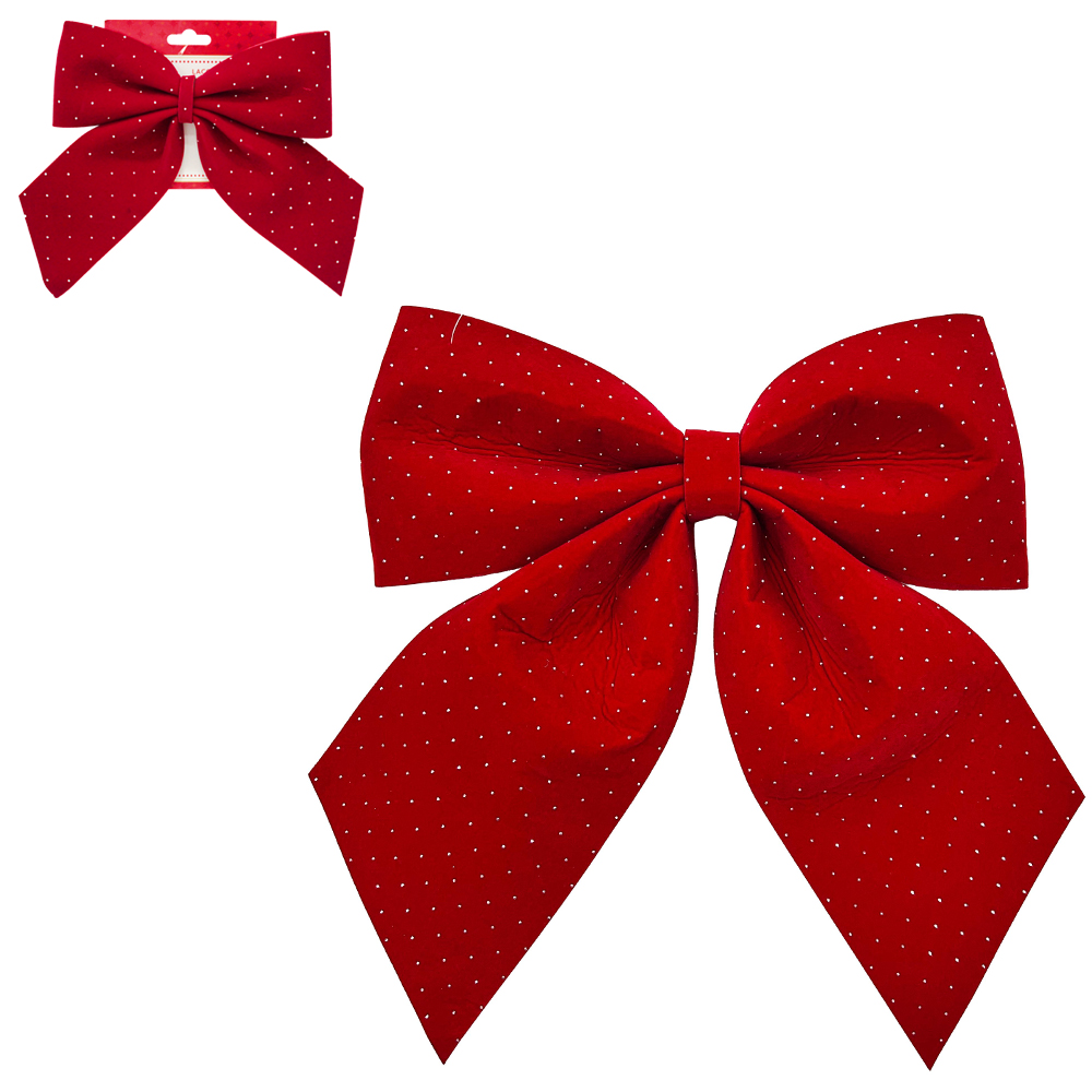 LACO VELUDO VM COM STRASS 25X20CM