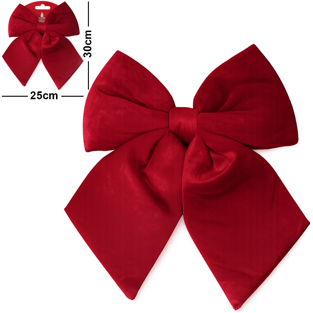 LACO VELUDO VERMELHO 30X25CM