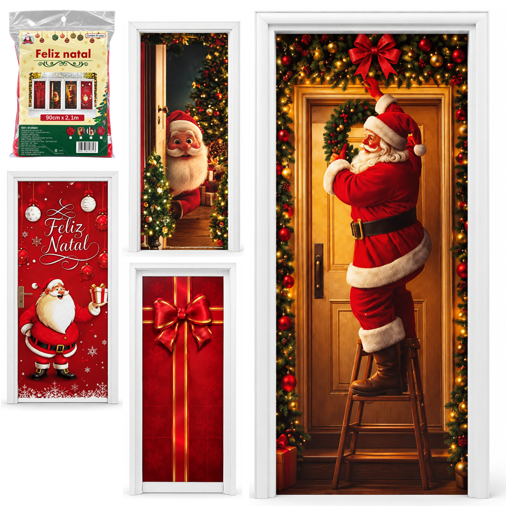 CAPA PARA PORTA DE NATAL 210X90CM