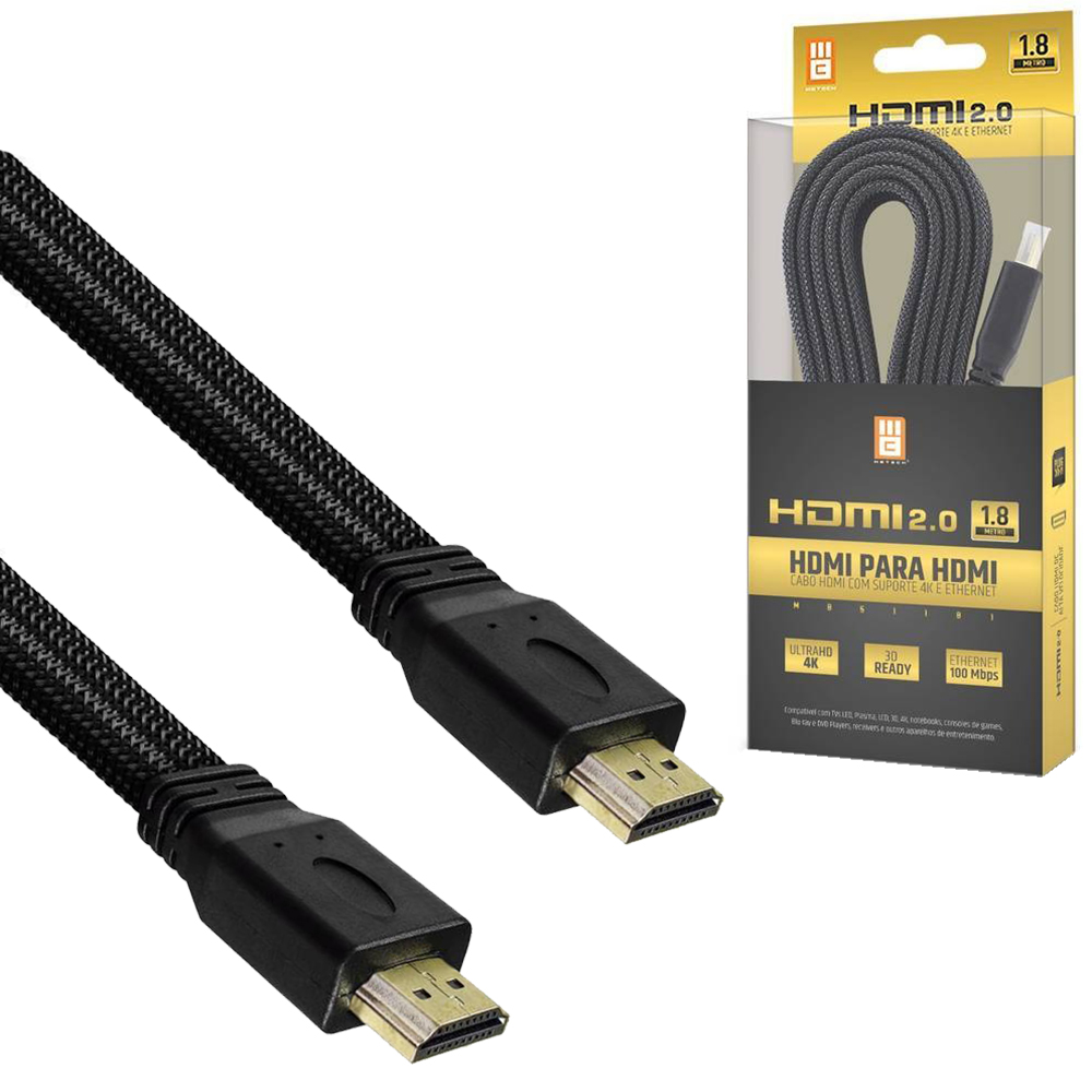 CABO HDMI X HDMI 2.0 4K ULTRA HD 1,8M