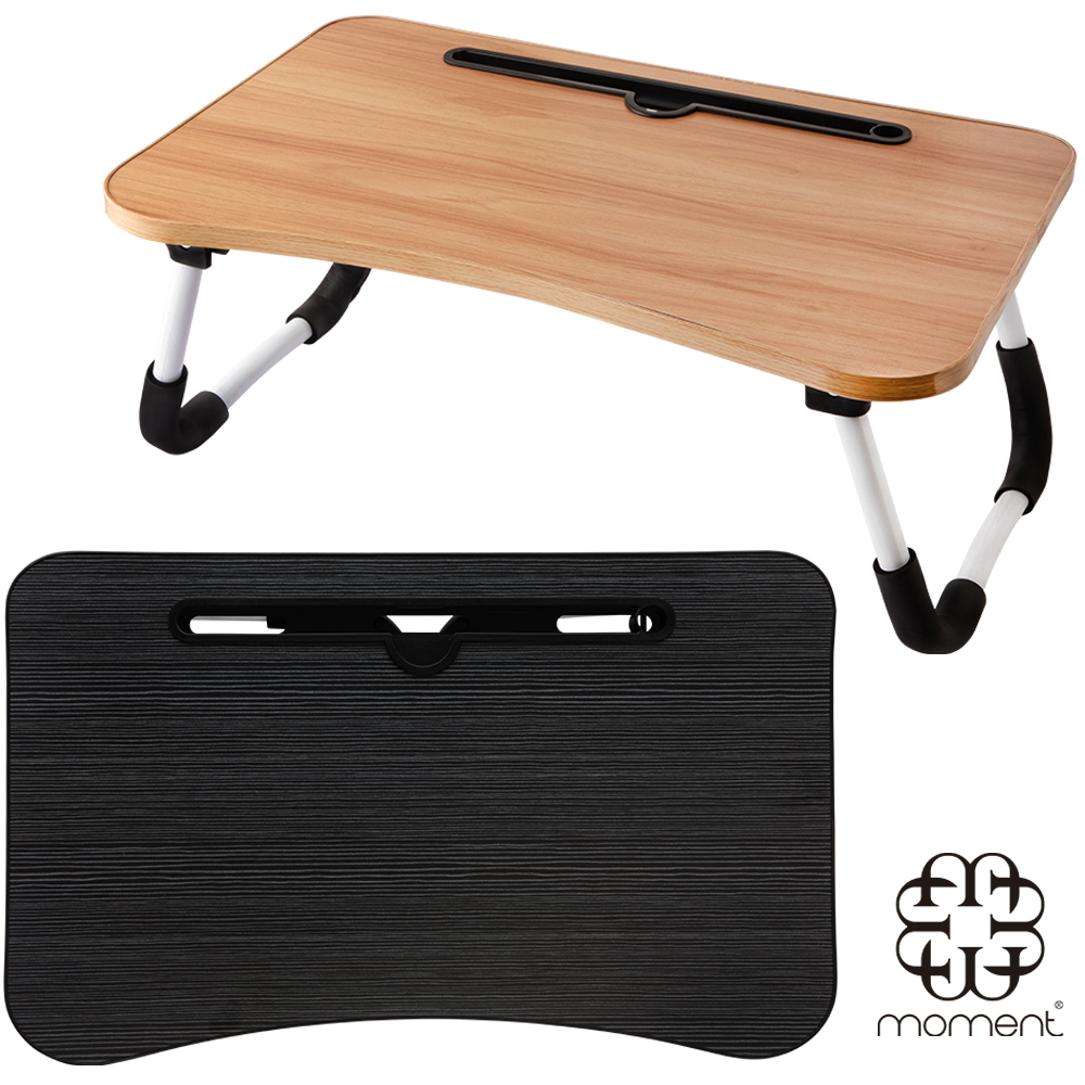 MESA SUPORTE DE MADEIRA MDF RETANGULAR PARA NOTEBOOK COM PES RETRATEIS DE METAL