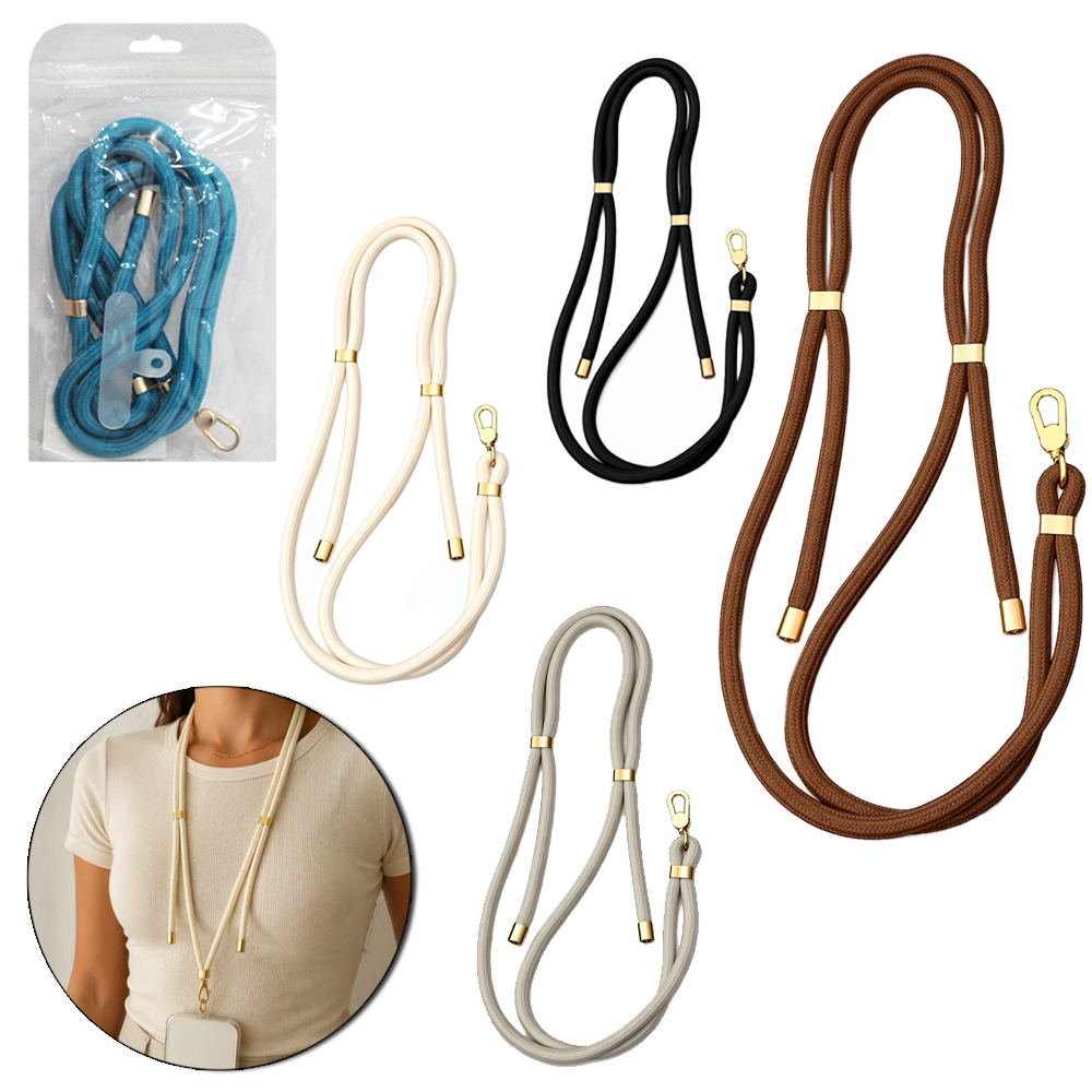 CORDAO DE NYLON DE PESCOCO PARA CAPA DE CELULAR AJUSTAVEL MB CELL