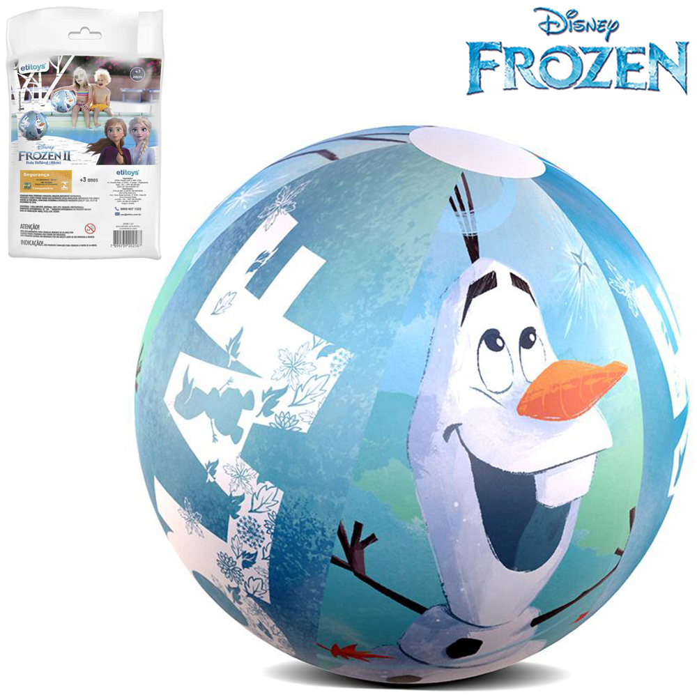 BOLA INFLAVEL INFANTIL FROZEN 40CM DE Ø