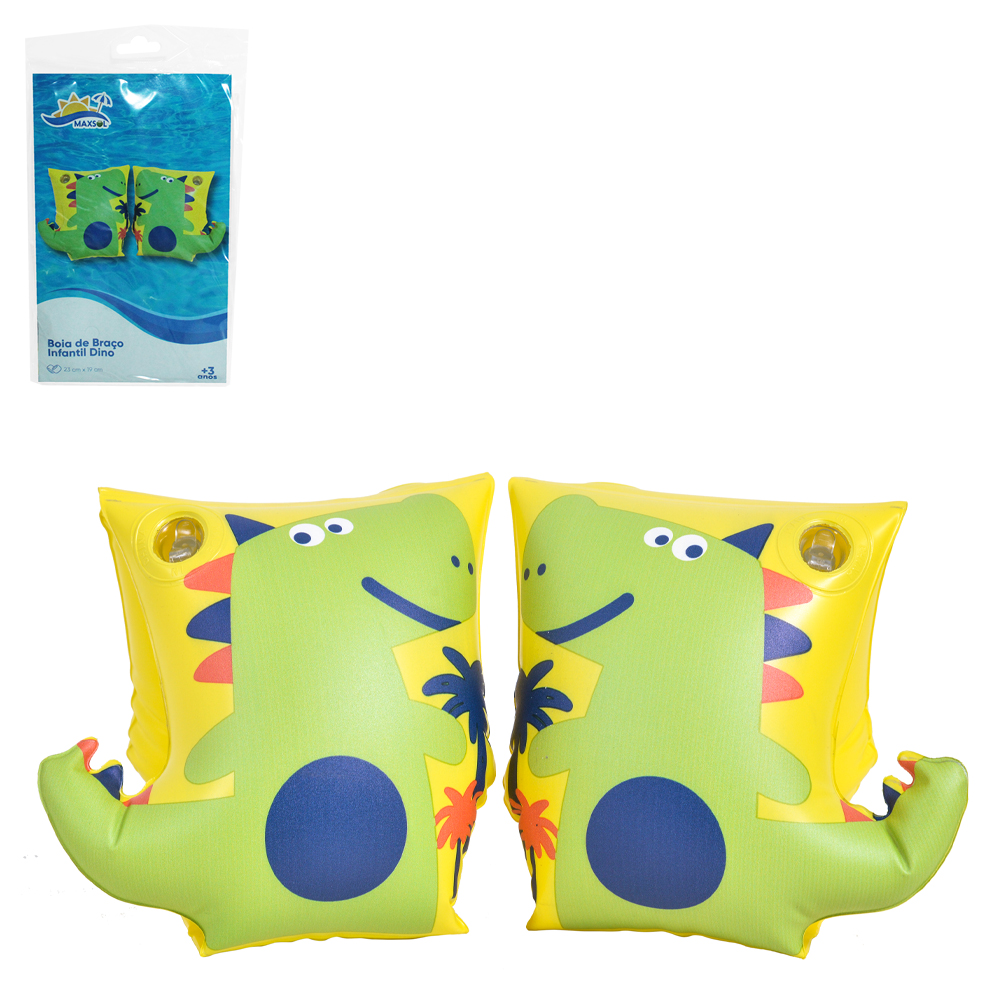 BOIA DE BRACO DINOSSAURO DINO 23X19CM