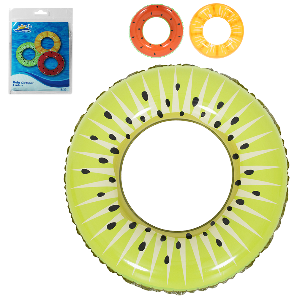 BOIA CIRCULAR INFLAVEL FRUTAS 60CM DE Ø