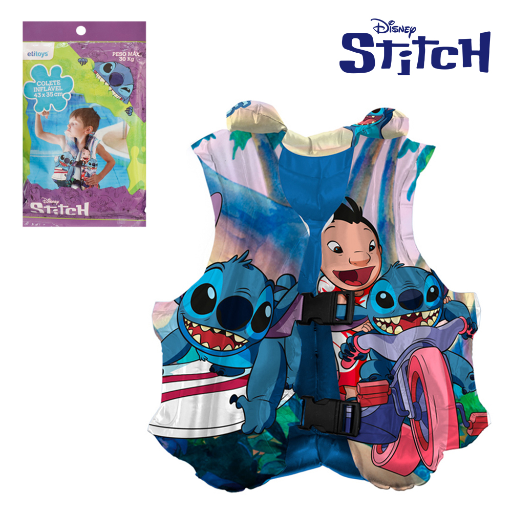 COLETE INFLAVEL INFANTIL STITCH 43X35CM