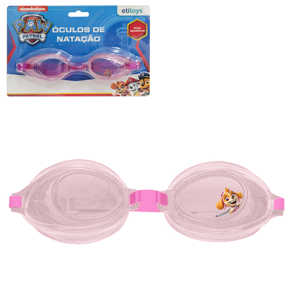 OCULOS DE NATACAO PATRULHA CANINA 15,5X3CM