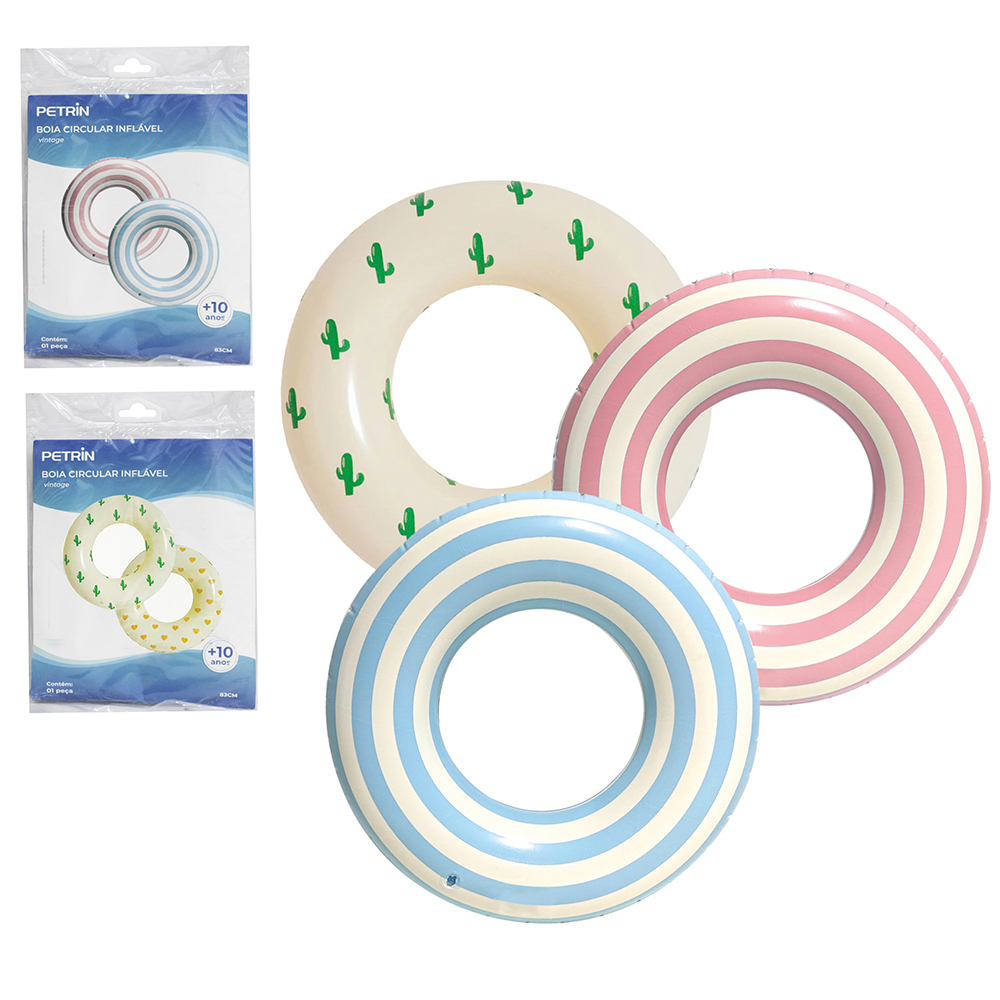 BOIA CIRCULAR INFLAVEL VINTAGE 83CM DE Ø