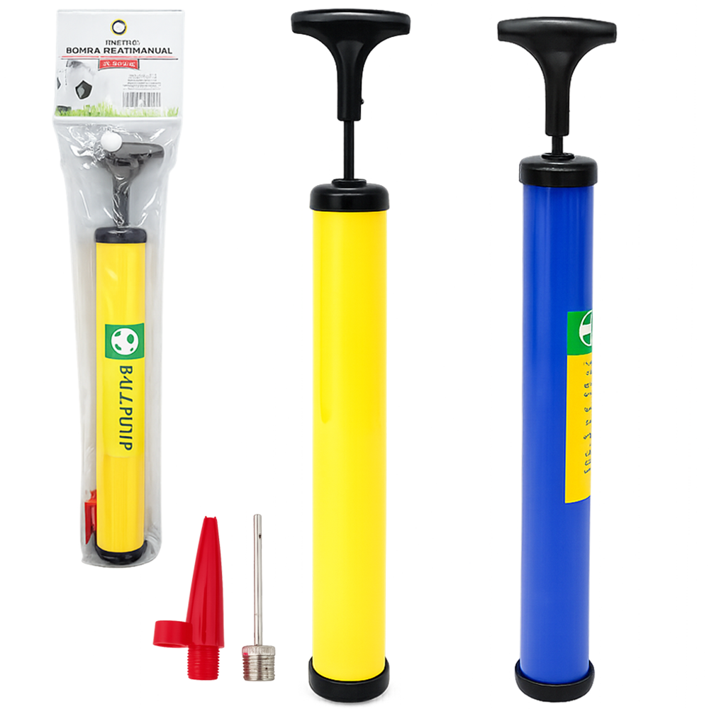 BOMBA DE AR MANUAL PARA INFLAVEIS BOLA BALLPUMP 28,3CM