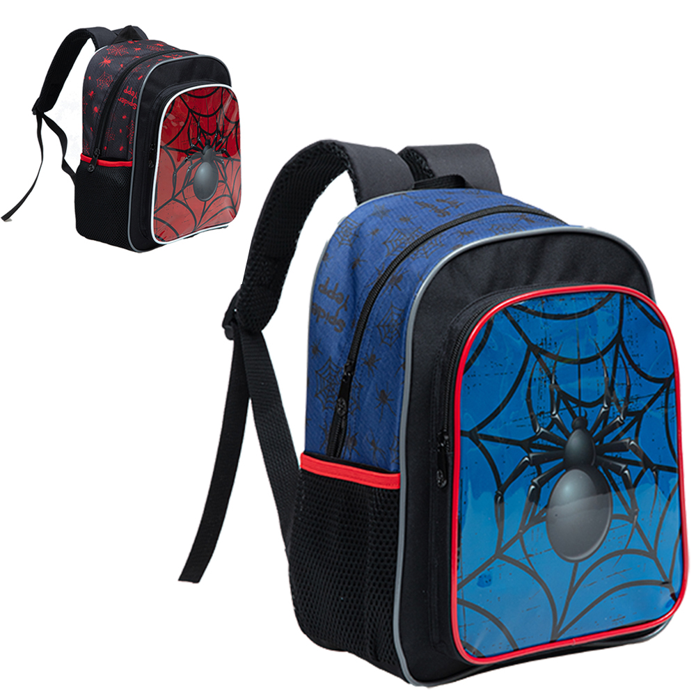 MOCHILA INFANTIL MASCULINA SPIDER 13''