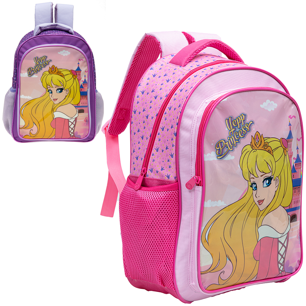 MOCHILA INFANTIL FEMININA YEPP PRINCESS 16''