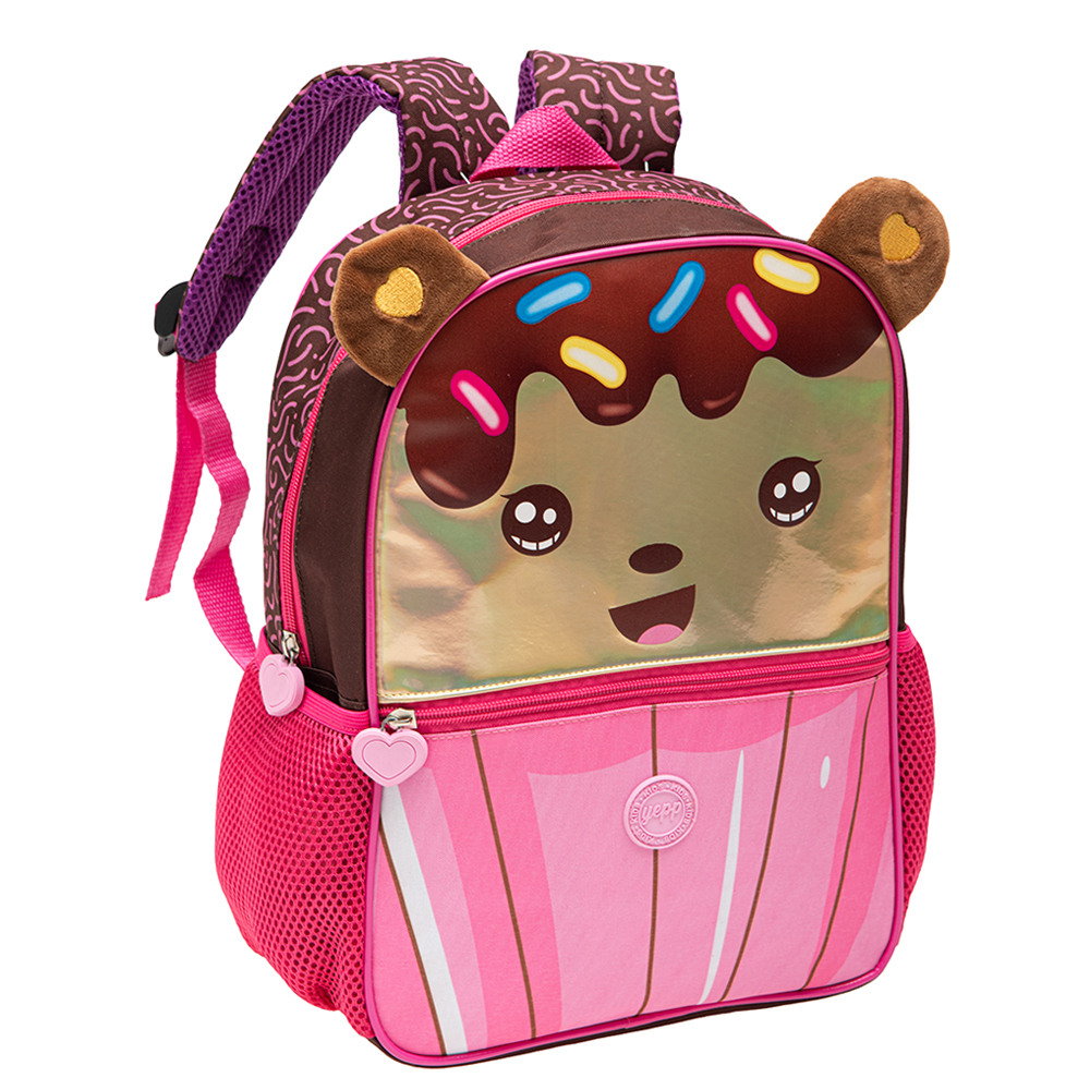 MOCHILA INFANTIL FEMININA DOCINHO YEPP 13''