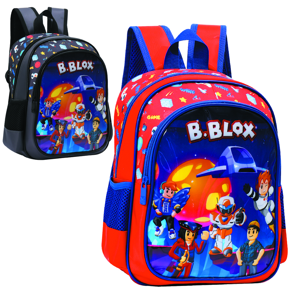 MOCHILA INFANTIL MASCULINA B.BLOX 13''