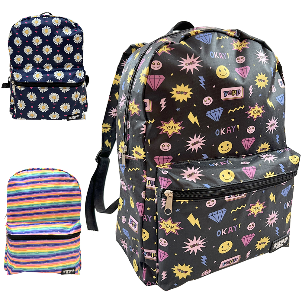 MOCHILA JUVENIL FEMININA YEPP BACKPACKS 16''